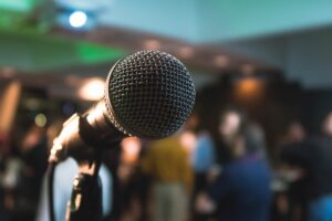 Public speaker as a challenge